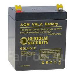 Аккумулятор ИБП General Security GSL4.5-12 (12В 4,5Ач)